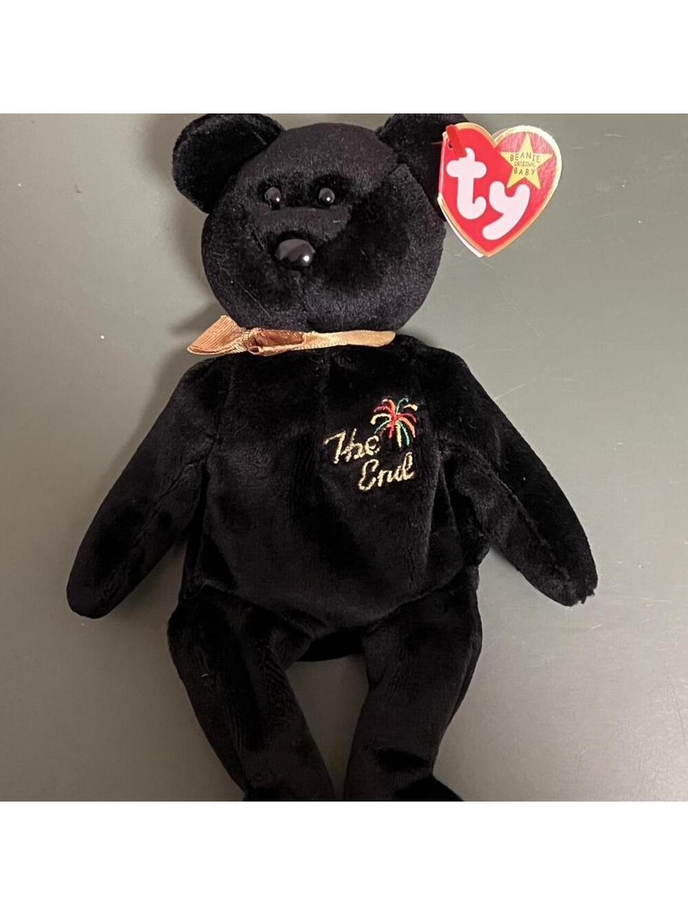 Beanie Babies  Black and Multi Stuffed-animal